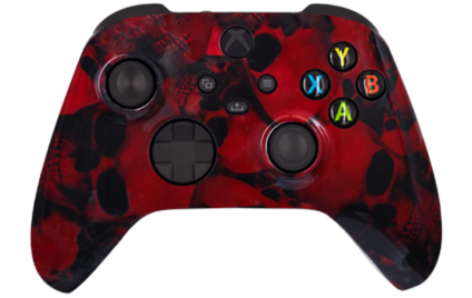 XBX custom red nightmare modded eSports Pro Controller