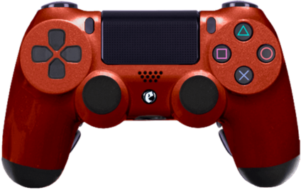 ps4 custom autumn red modded eSports Pro Controller