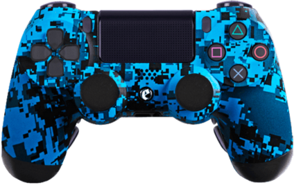 ps4 custom blue urban modded eSports Pro Controller
