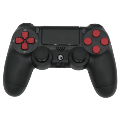 PS4 + PC Black & Red Controller