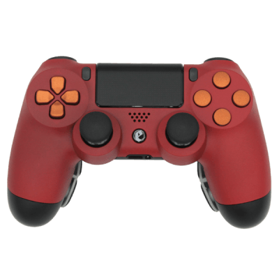 PS4 + PC Red & Copper Controller