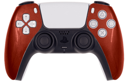 PS5 custom autumn red modded eSports Pro Controller