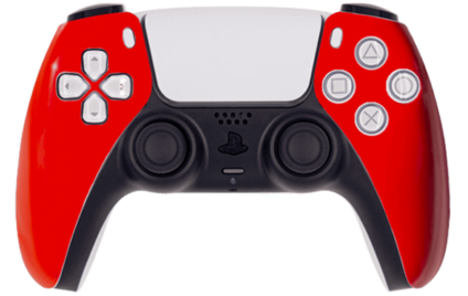 PS5 custom red modded eSports Pro Controller
