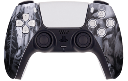 PS5 custom silver nightmare modded eSports Pro Controller