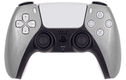 PS5 custom silver modded eSports Pro Controller