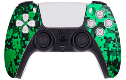 PS5 custom green urban modded eSports Pro Controller