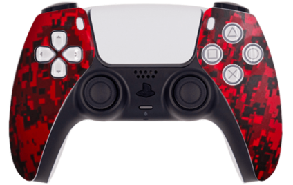 PS5 custom red uban modded eSports Pro Controller