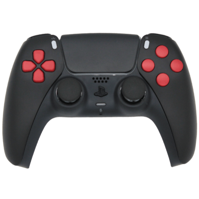 PS5 + PC Black & Red Controller