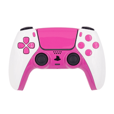 PS5 + PC White & Pink Controller