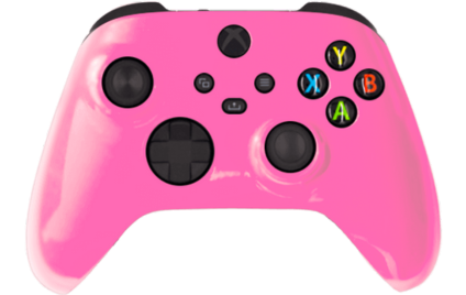 XBX custom pink modded eSports Pro Controller