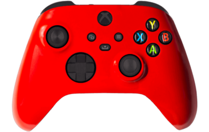 XBX custom red modded eSports Pro Controller